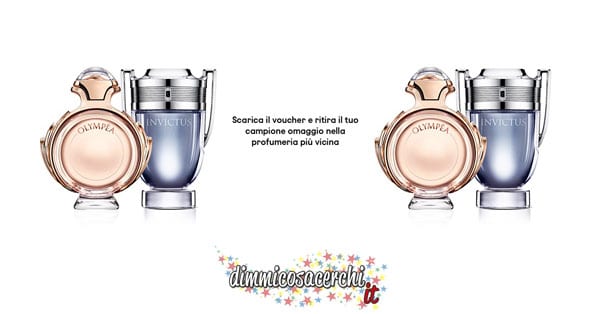 Campione omaggio Paco Rabanne profumo