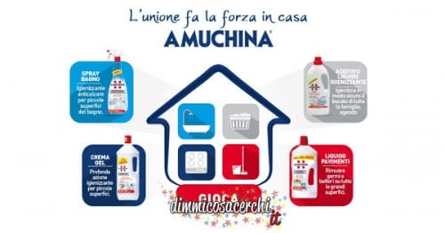 Concorso Amuchina, vinci buoni Mediaworld e KitchenAid