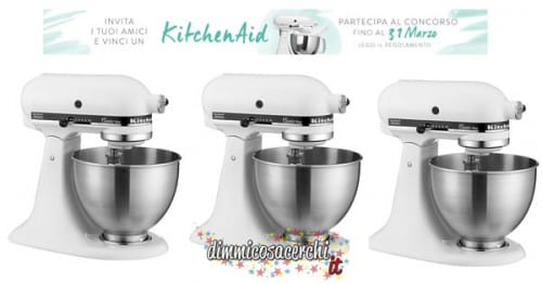 Concorso Dalani, vinci robot Classic KitchenAid