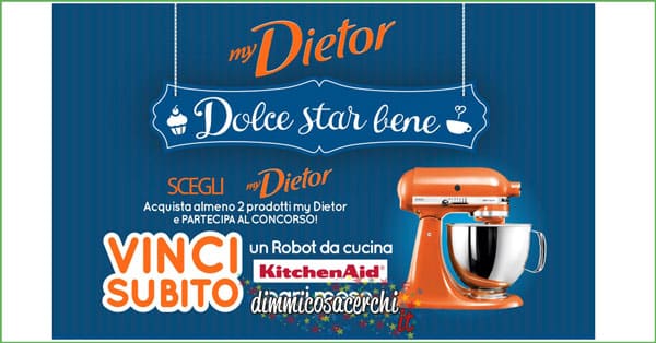 Concorso Dietor, vinci robot KitchenAid