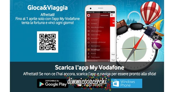 Concorso Vodafone Gioca&Viaggia