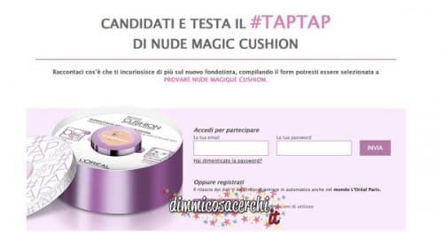 Diventa tester Nude Magic Cushion di L'Oreal Paris