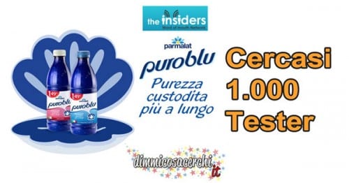 Diventa tester Parmalat PuroBlu