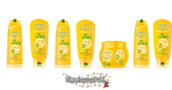 Fructis Oil Repair 3, diventa tester con Garnier