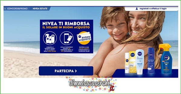 Nivea rimborso solari in buoni acquisto