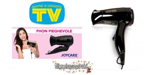 Phon pieghevole Joycare con Sorrisi e Canzoni