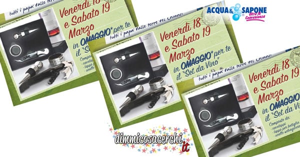 Acqua e Sapone per la festa del papà