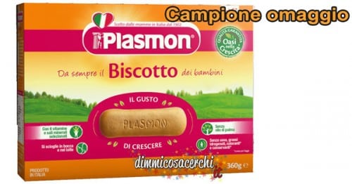 Biscotti Plasmon omaggio