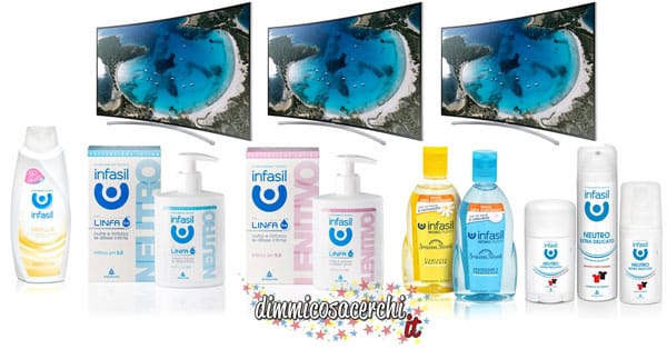 Concorso Infasil, vinci TV curvo 48’’ Samsung
