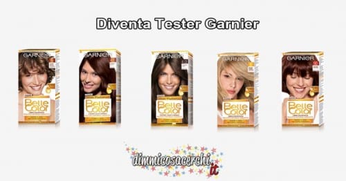 Diventa tester Belle Color Garnier