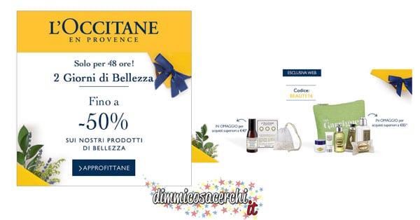 promozione loccitane