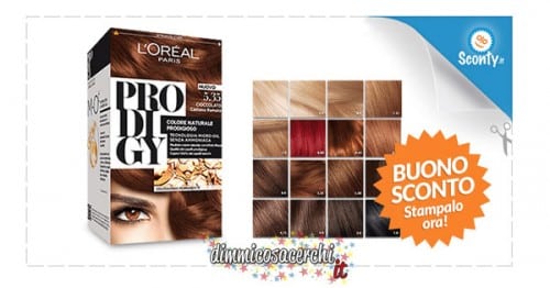 Buono sconto L'Oreal Prodigy