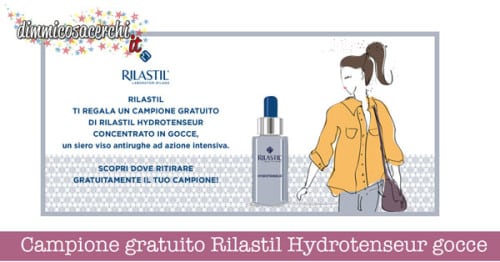 Campione gratuito Rilastil Hydrotenseur gocce