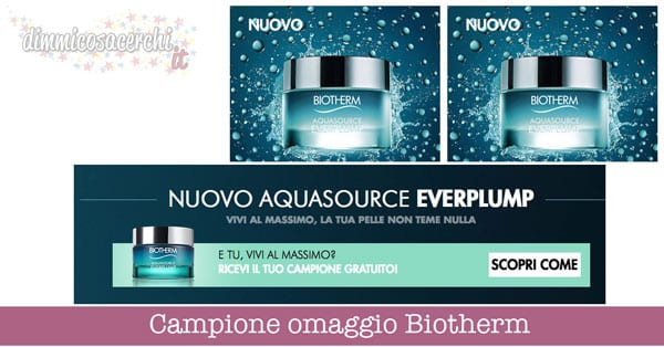 Campione omaggio Biotherm Aquasource EverPlump