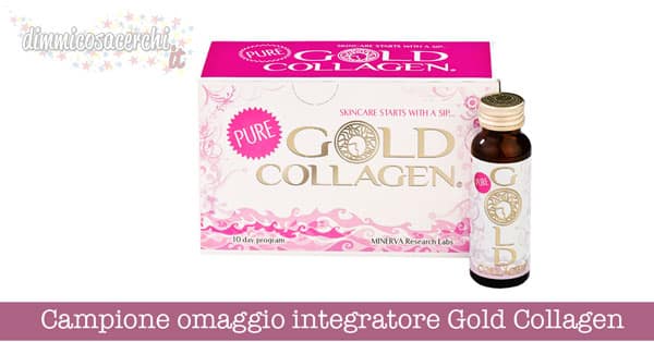 Campione omaggio integratore Gold Collagen