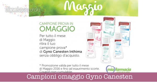 Campioni omaggio Gyno Canesten