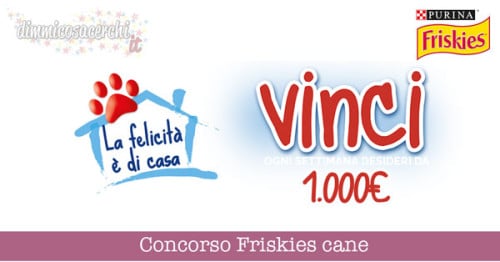 Concorso Friskies cane