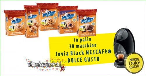 Concorso Mrday, vinci Nescafè, campione omaggio e buono sconto