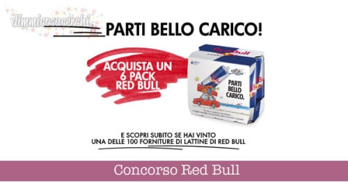 Concorso Red Bull, vinci forniture