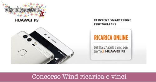 Concorso Wind ricarica e vinci