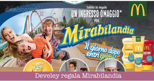 Develey regala Mirabilandia