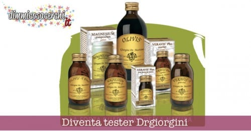 Diventa tester Drgiorgini