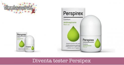 Diventa tester deodorante Persipex