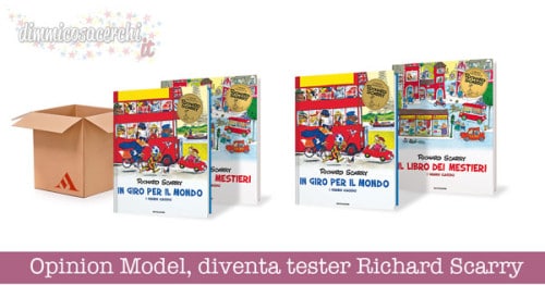 Opinion Model, diventa tester Richard Scarry