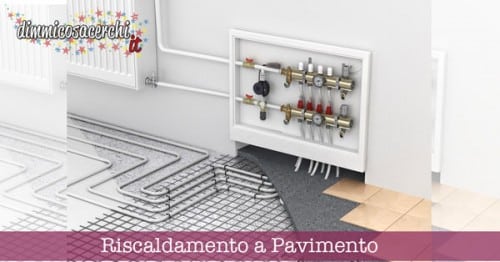 Risparmiare con riscaldamento a pavimento