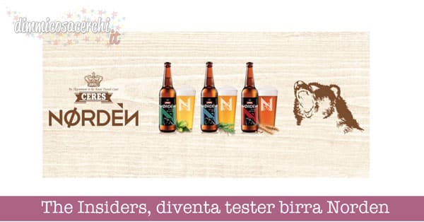 The Insiders, diventa tester birra Norden