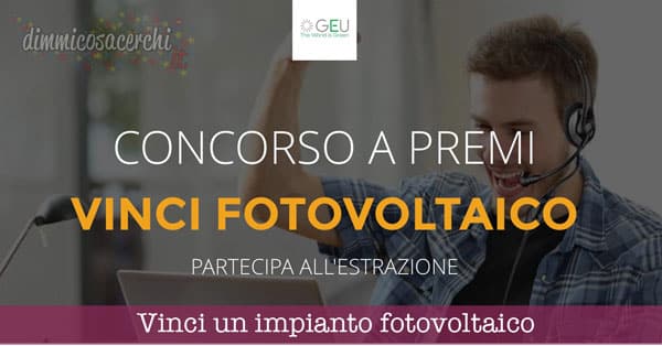 Vinci un impianto fotovoltaico con GEU Impianti srl