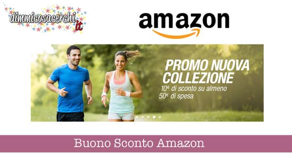 10€ di buono sconto Amazon abbigliamento