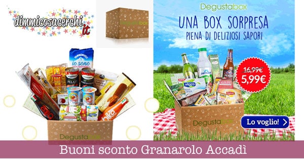 Degustabox offerta di primavera