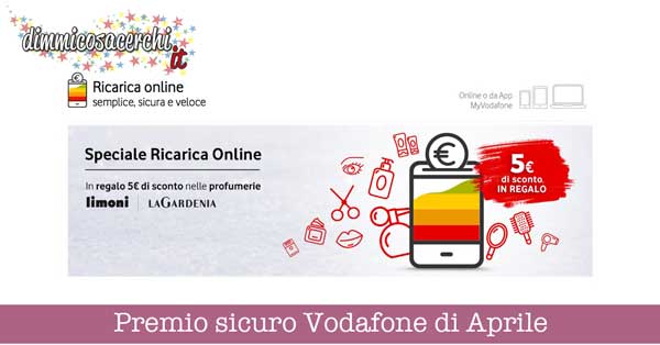 premio sicuro vodafone aprile