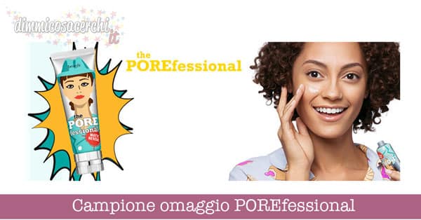 Campione omaggio deluxe di POREfessional Matte Rescue