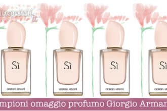 Campioni omaggio profumo Giorgio Armani Sì