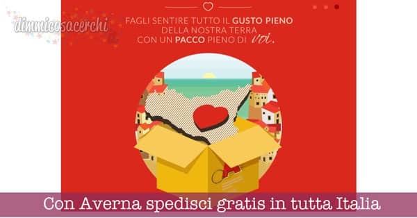 Con Averna spedisci gratis in tutta Italia