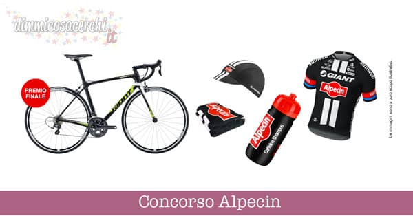 Concorso Alpecin, vinci bicicletta