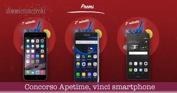 Concorso Apetime, vinci smartphone