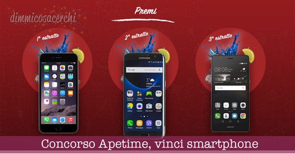 Concorso Apetime, vinci smartphone