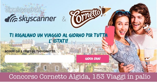 Concorso Cornetto Algida, 153 Viaggi messi in palio