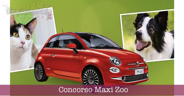 Concorso Maxi Zoo, vinci auto e buoni spesa