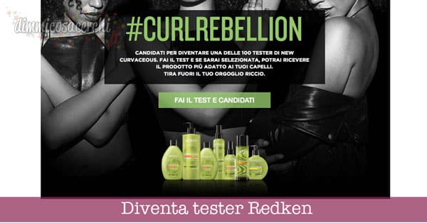 Diventa tester Redken