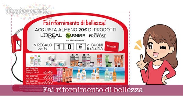 Fai rifornimento di bellezza