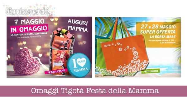 Festa della Mamma: lista regali da Tigotà, Acqua&Sapone, Caddy's