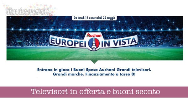 Televisori in offerta con tanti buoni sconto