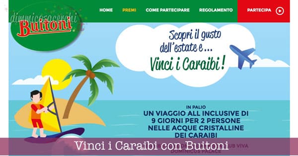 Vinci i Caraibi con Buitoni