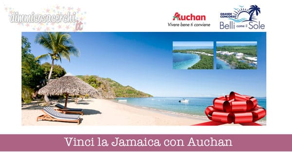 Vinci la Jamaica con Auchan