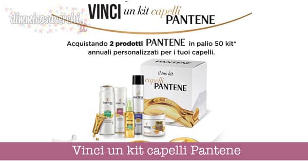 Vinci un kit capelli Pantene