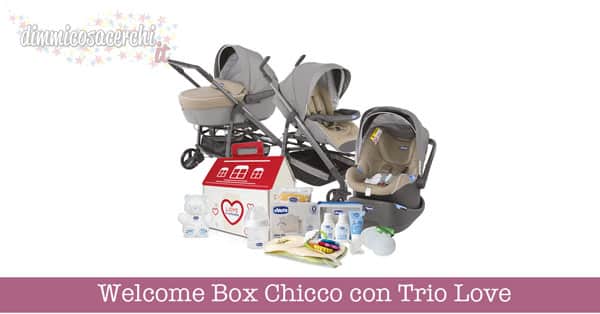 Welcome Box Chicco con Trio Love